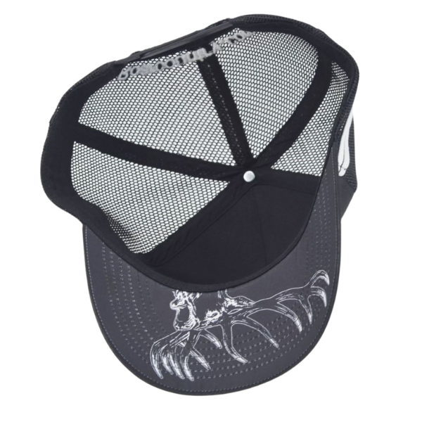 Trucker Cap - Black & White (NEW) (waterproof material )