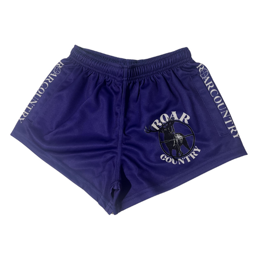 Footy Shorts - Purple