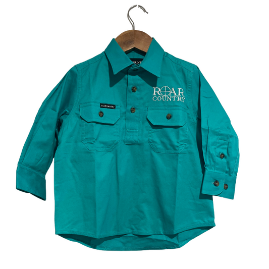 Teal Ladies Workshirt