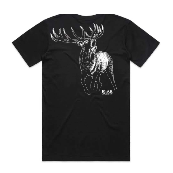 Black Stag T-Shirt – Roar Country