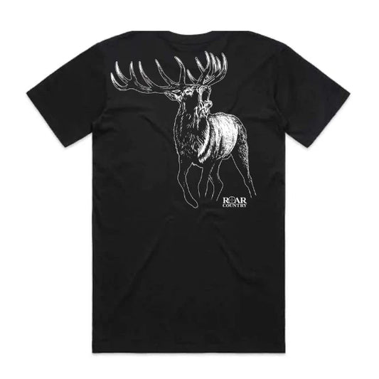 Kids Unisex T-Shirt - Black Stag