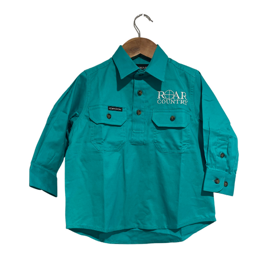 Kids Workshirt - Teal