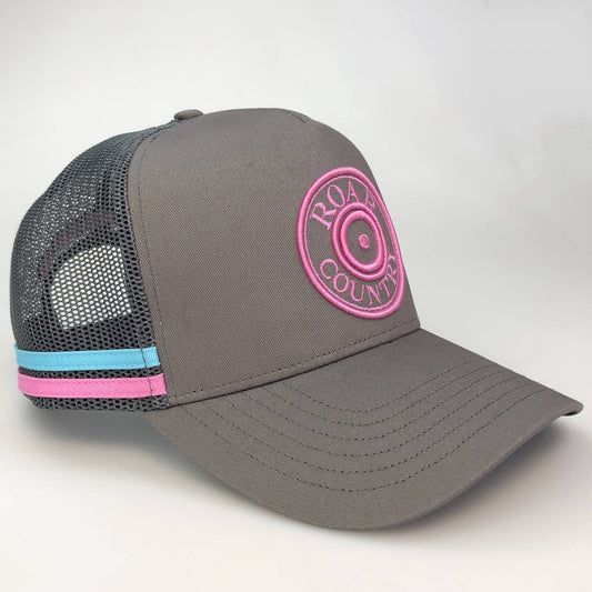 Trucker Cap - Pink & Grey