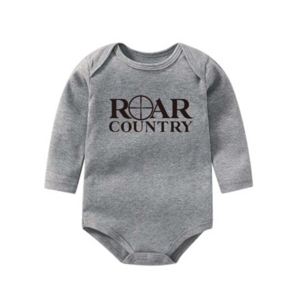 Baby Winter Onesie - Grey