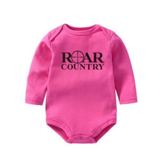 Baby Winter Onesie - Hot Pink